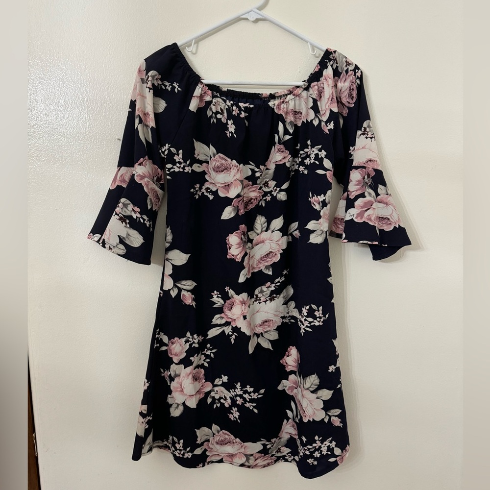 SHEIN off the shoulder dress